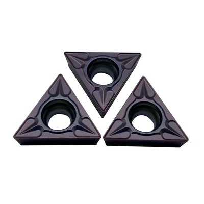 Máy tiện cacbua vonfram 0,8mm Chèn công cụ cắt bằng máy được phủ