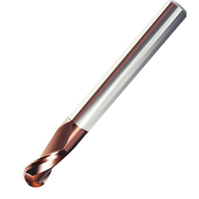 Thép độ cứng cao 2 sáo R2 Carbide Square End Mill Hrc65 SX