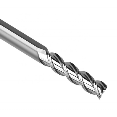 Kết thúc cao Tungsten Carbide 8mm End Mill không có lớp phủ cho nhôm