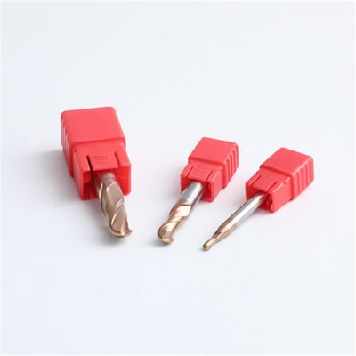 Vonfram rắn Carbide 2 sáo D6R3 Máy phay cuối mũi bi Hrc65 SX