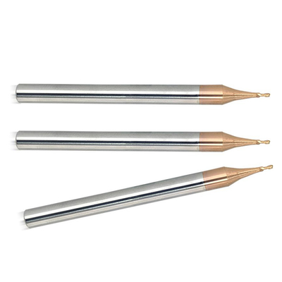 Vonfram rắn cacbua 0,5mm Máy xay cuối hình vuông Hrc55