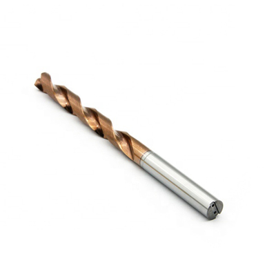 Máy khoan thép Vonfram rắn Máy khoan cacbua 2 ống 6mm với chất làm mát