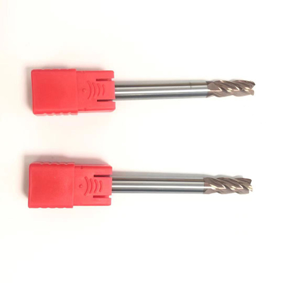 Vonfram cacbua 4 ống Sáo 6mm Máy nghiền kết thúc rắn cho thép tôi cứng