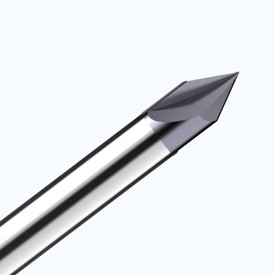 Máy nghiền cuối cacbua vonfram rắn 2 sáo Vát mép Máy nghiền cuối 16mm